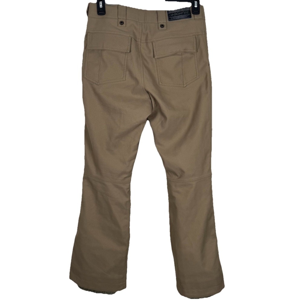 Bonfire Men's 15K Dry‎ Level 2 Small Tan Snowboard Ski  Snow Pants  30x32 - Picture 10 of 15